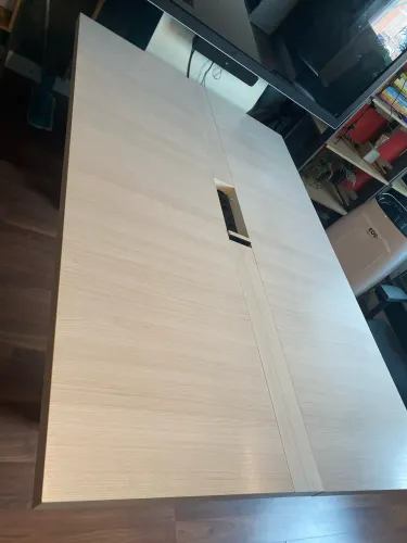 Par de Mesa de Reunião / Estação de Trabalho Executiva de Alto Padrão (Mesa Bistrô/Alta)
