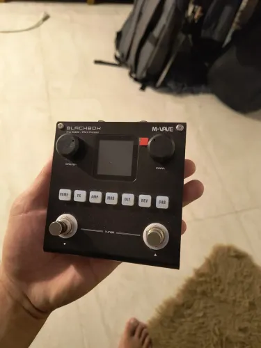 Pedaleira de guitarra Blackbox Mvave