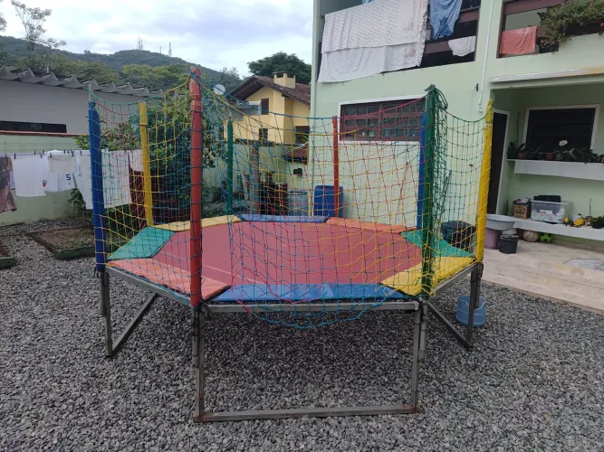 cama elastica oitavada 4 metros