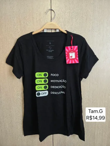 Camiseta feminina