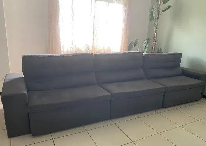 Sofá 3 lugares grande 