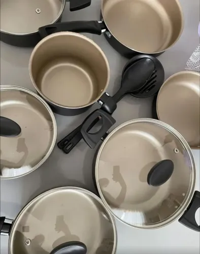 Jogo de panelas 10 Peças Essenza Di Chef - Completo para Sua Cozinha!
