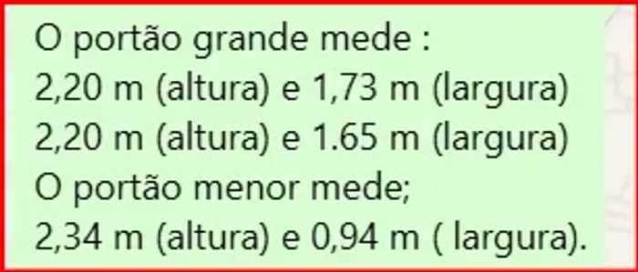 VENDO PORTÕES DE ENTRADA E GARAGEM EM ALUMINIO GRANDE 2,20m(altura) e 1,73m (largura)