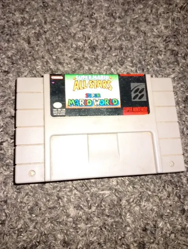Super Mario allstar+worl original snes