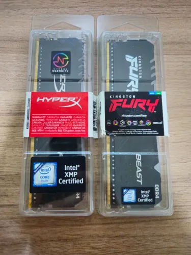 Memoria RAM Kingston Fury Beast RGB, 16GB (2x8GB), DDR4, 3000MHz