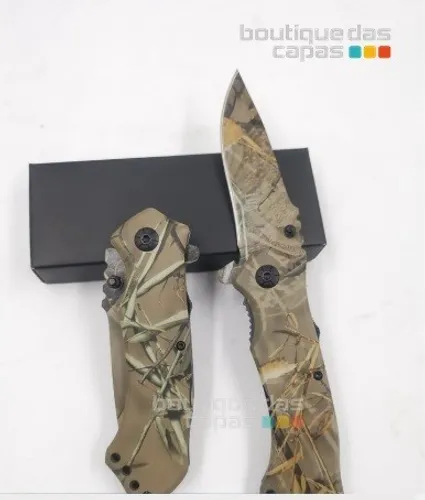 Canivete faca para pesca e caça luatek SLK-D31