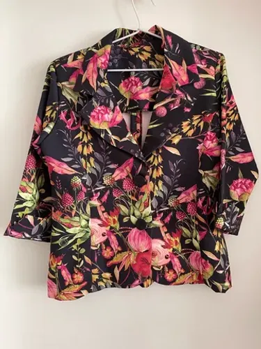 Blazer estampado