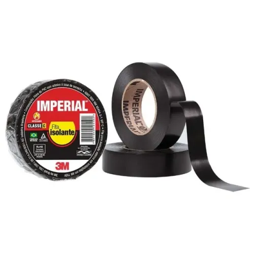 Fita isolante 5 metros ( atacado) R$ 3,90 imperial