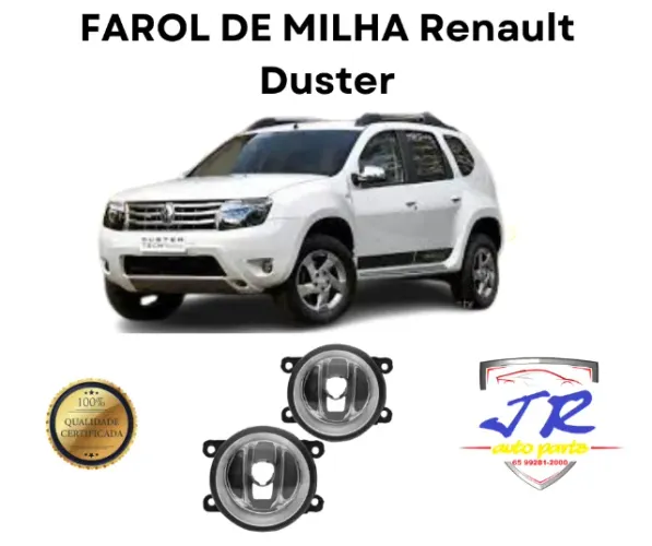 Par Farol Milha Duster 2013