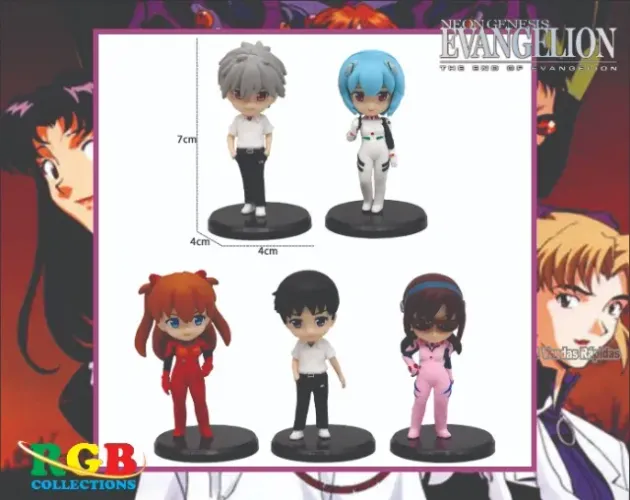 Colecionáveis Neon Genesis Evangelion I (Venda por Unidade ou Coleção)