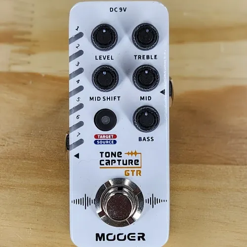 Mooer Tone Capture GTR - Pedal de efeitos para guitarra