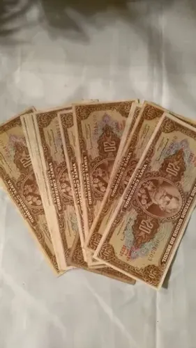 Cédula Vinte 20 Cruzeiros  Marechal Deodoro Fonseca 