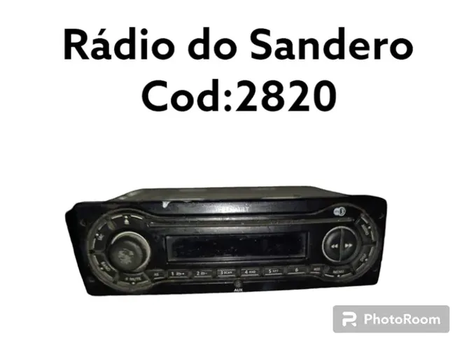 RÁDIO SANDERO COD 2820