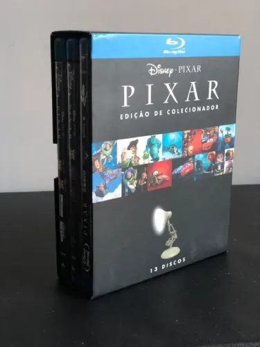 Box Pixar - Edição de Colecionador - 13 Discos Blu-ray