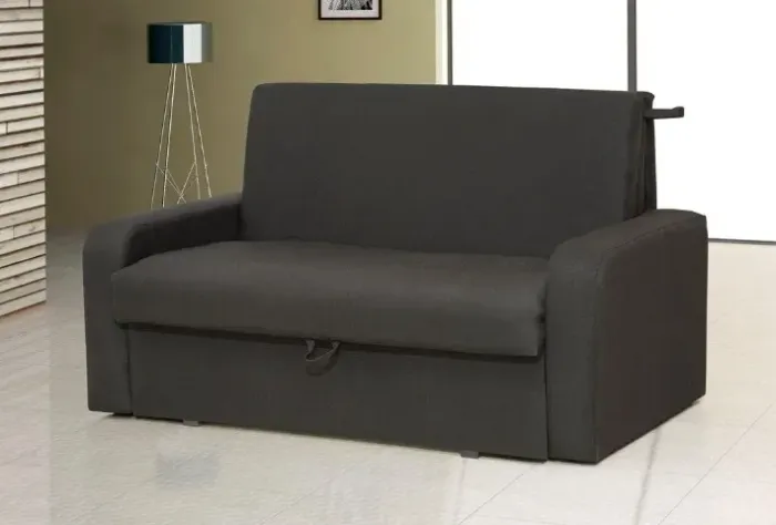 Sofá Cama com Baú Daiane Matrix 1,40 cm 