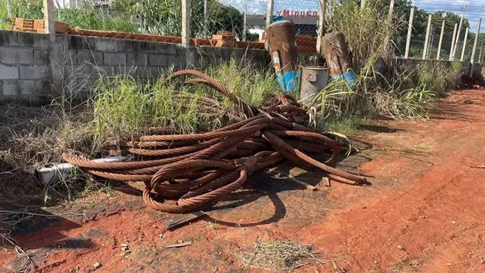Centro x ambiental vende Cabos de aço anilhados