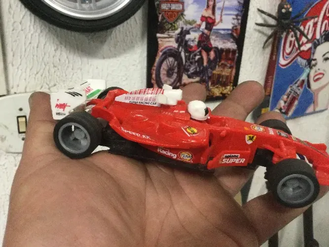 carrinho tipo auto autorama estrela.