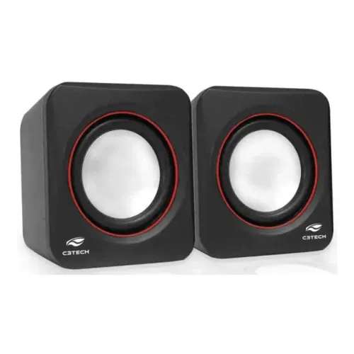 Caixa de Som C3Tech SP-301BK 3W Rms -  WZetta