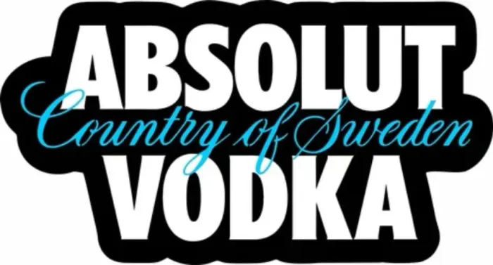 Absolut Vodka Country Of Sweden Luminoso Letreiro 61x33 Cm