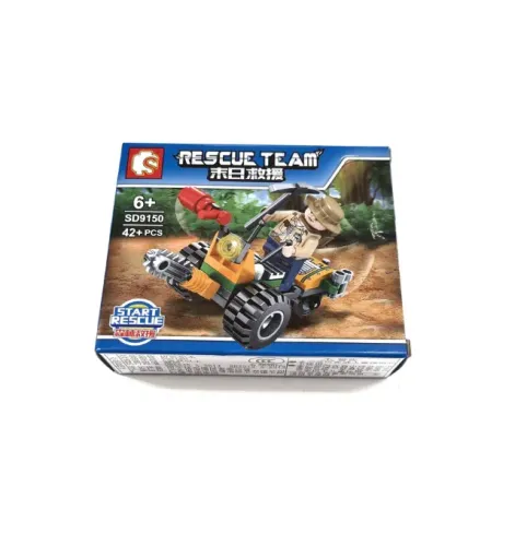 Lego Brinquedo Rescuc Ytl0915 - 42pçs