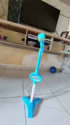 Microfone Infantil Para Crianças Brincar Cantar Música