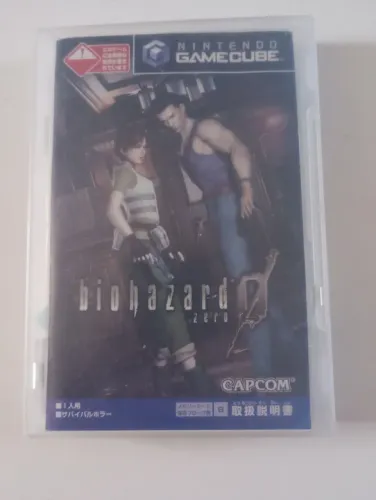 Jogo biohazard 0 de game cube original japonês 