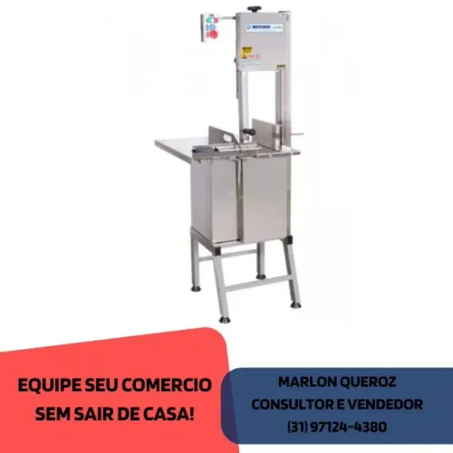 Serra Fita com Pé Inox 220v Beccaro