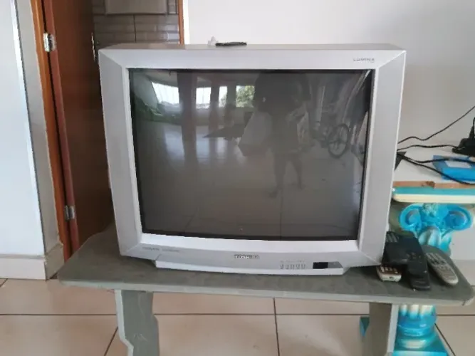 TV 29 polegadas com conversor ideal para sítio e comércio 