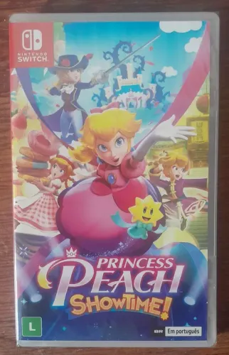 Princess Peach Showtime Nintendo Switch Físico Novo Lacrado<br>
