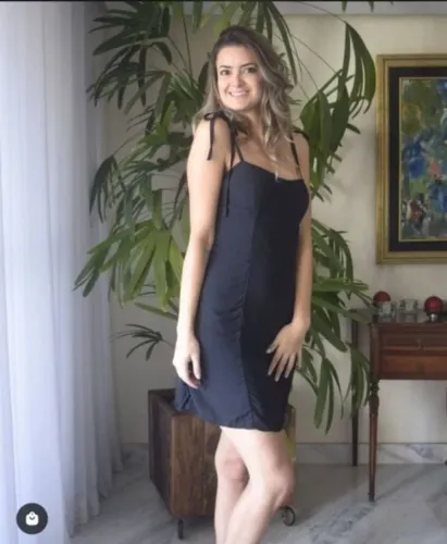 Vestido preto M ou G