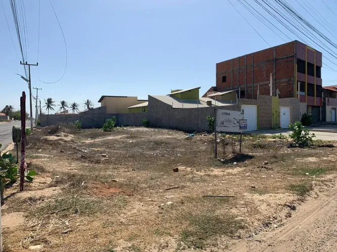Vende-Se Um Terreno 15X30 Na Praia Do Barro Preto Em Luis Correia 120 Mil Reais. 1OPLH3D