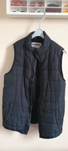Colete Infantil Preto Fuzarka