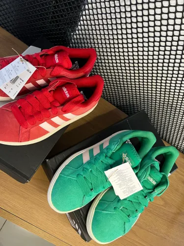 Tênis Adidas Grand Court Base Suede Feminino Original