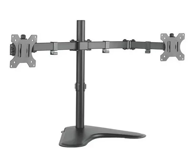 Suporte para 2 Monitores / TVs até 32" - Articulado de Mesa com Regulagem de Altura