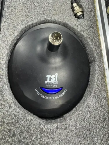 MIC GOOSENECK DE MESA TSI MMF 303 COR PRETO