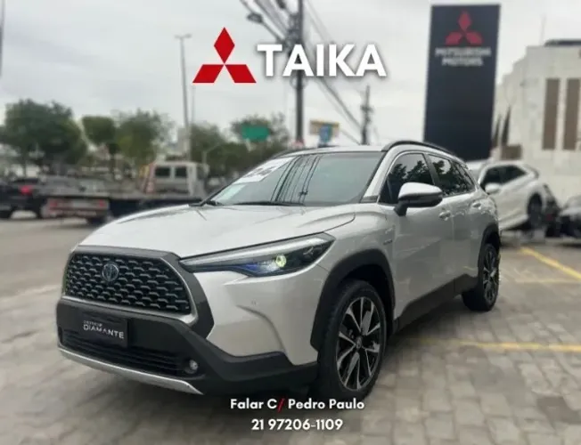 Toyota Corolla Cross XRX Hybrid 1.8 Flex Aut 2024 - com 45.000 km - Falar c/ Pedro Paulo