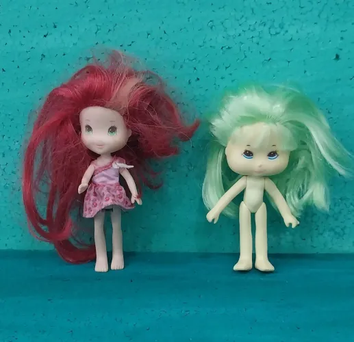 Bonecas Moranguinho e Limãozinho