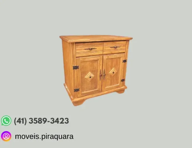 ? Balcão com Gavetas - Aviamento Refinado ?