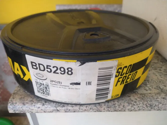 Kit de disco gol G5 novo