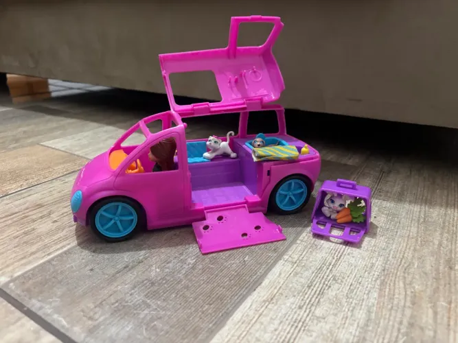Carro polly + acessórios 