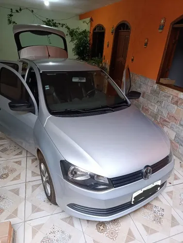 Gol G6 1.0 Ano 2015 Prata Completo