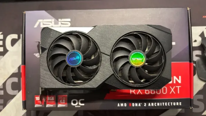 Placa de vídeo ASUS Dual AMD Radeon RX 6600 XT 8GB