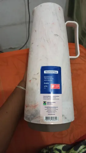 Bule térmico Tramontina exata rosa