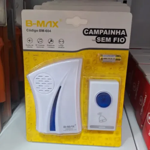 Campainha Sem Fio Alcance 20 Metros