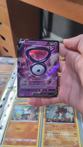 Carta Pokémon UnownV e lugia - SWSH300