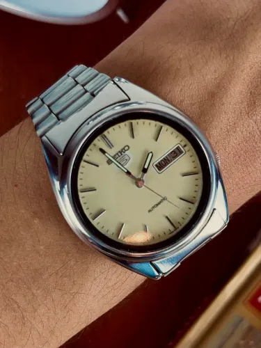 Relógio Seiko 5 Automático Mostrador Luminoso Original 