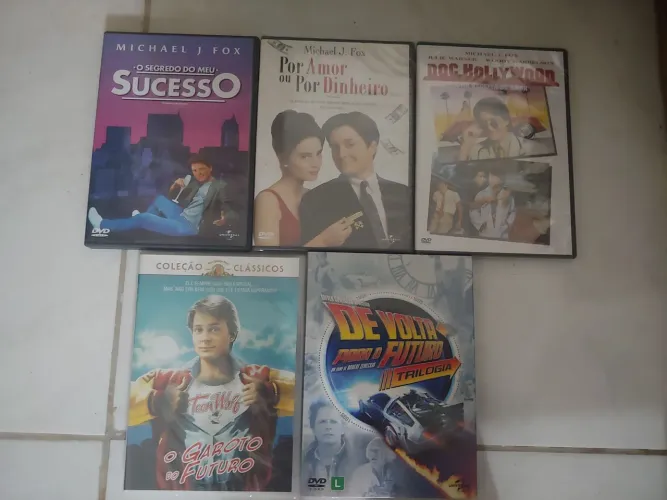 Coleção de Filmes Michael J. Fox - DVD - 7 Filmes