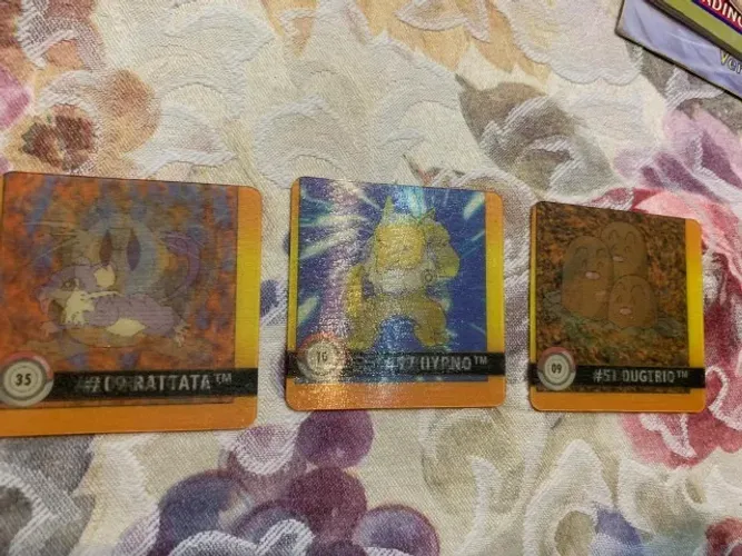 cards holográficos pokémon action flips artbox 1999