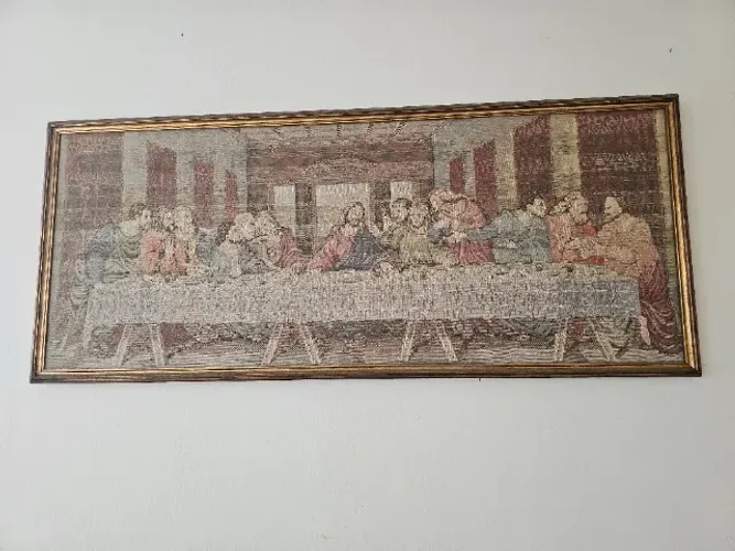 Quadro em tapeçaria Gobelin