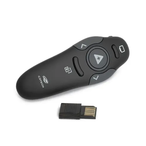 Apresentador de Slides Sem Fio C3Tech AP-400BK - WZetta